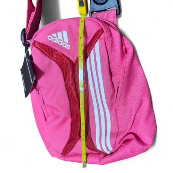 Adidas Pink and Red Crossbody Bag - Picture 3 of 6